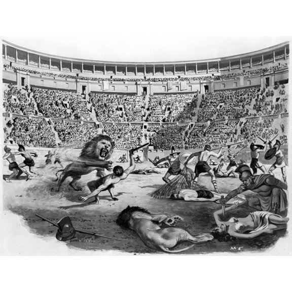 Concept art from Androcles And the Lion Photo Print (24 x 30)