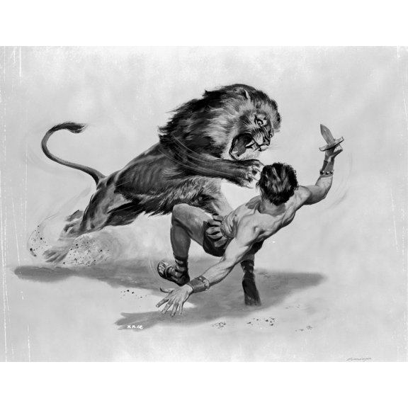Concept art from Androcles And the Lion Photo Print (24 x 30)