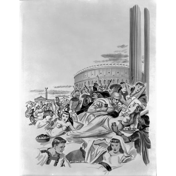 Concept art from Androcles And the Lion Photo Print (24 x 30)