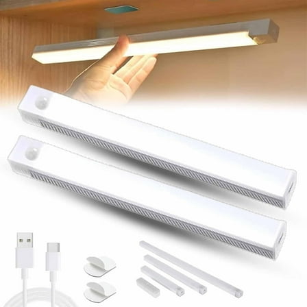 Conceptan Light, Conceptan Punch-Free Smart Sensor Magnetic Rechargeable LED Lights, Indoor Rechargeable Motion Sensor Lights, Whollyas Light for Kitchen Wardrobe Closet