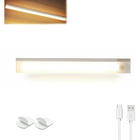 Conceptan Light, Punch-Free Smart Sensor Magnetic Rechargeable Lights, Home Motion Undercounter LED Lights for Kitchen, Under Cabinet Lighting Wireless, Indoor Stair Bedroom Closet