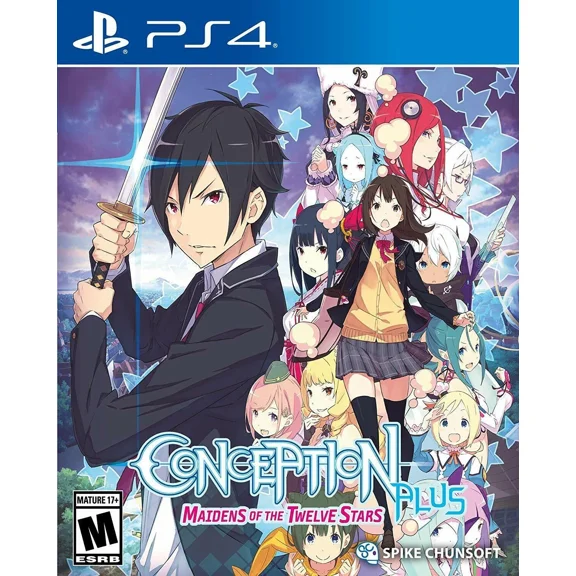 Conception Plus Maidens Of The Twelve Stars PlayStation 4 PS4 Brand New