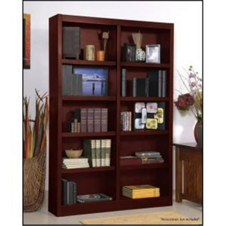 Concepts in wood double wide bookcase deals