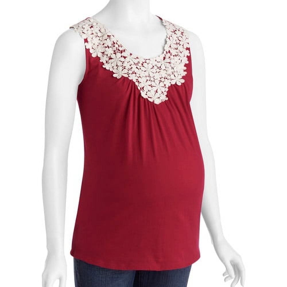 Concepts Maternity Embellished Tank