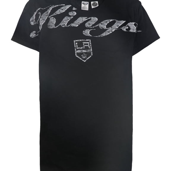 Concepts Sports Womens Kings Logo Graphic T-Shirt, Black, Medium