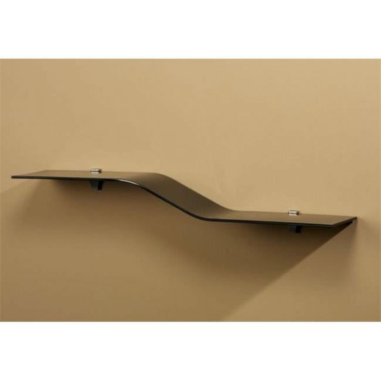 Concepts Verve Black Glass Shelf