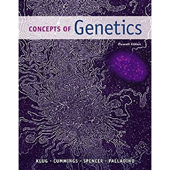 Pre-Owned Concepts of Genetics (11th Edition) (Hardcover) 0321948912 9780321948915