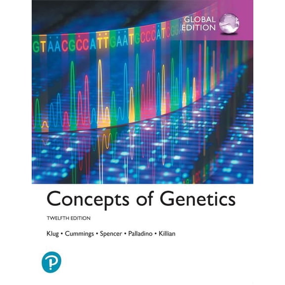 Pre-Owned Concepts of Genetics, Global Edition, 9781292265322, 1292265329, Paperback, 12 edition