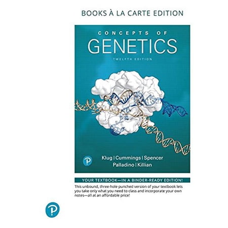 Pre-Owned Concepts of Genetics 9780134818924 013481892X Paperback 12 edition