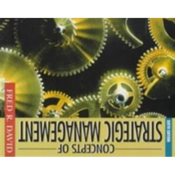 Pre-Owned Concepts of Strategic Management (Paperback) 9780135654668