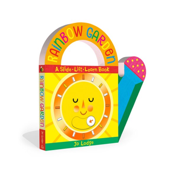 Pre-Owned Rainbow Garden: A Slide-Lift-Learn Book (Board book) 0593179420 9780593179420