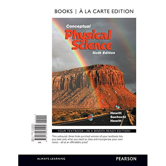 Pre-Owned Conceptual Physical Science, 9780134082295, 013408229X, Paperback, 6 edition