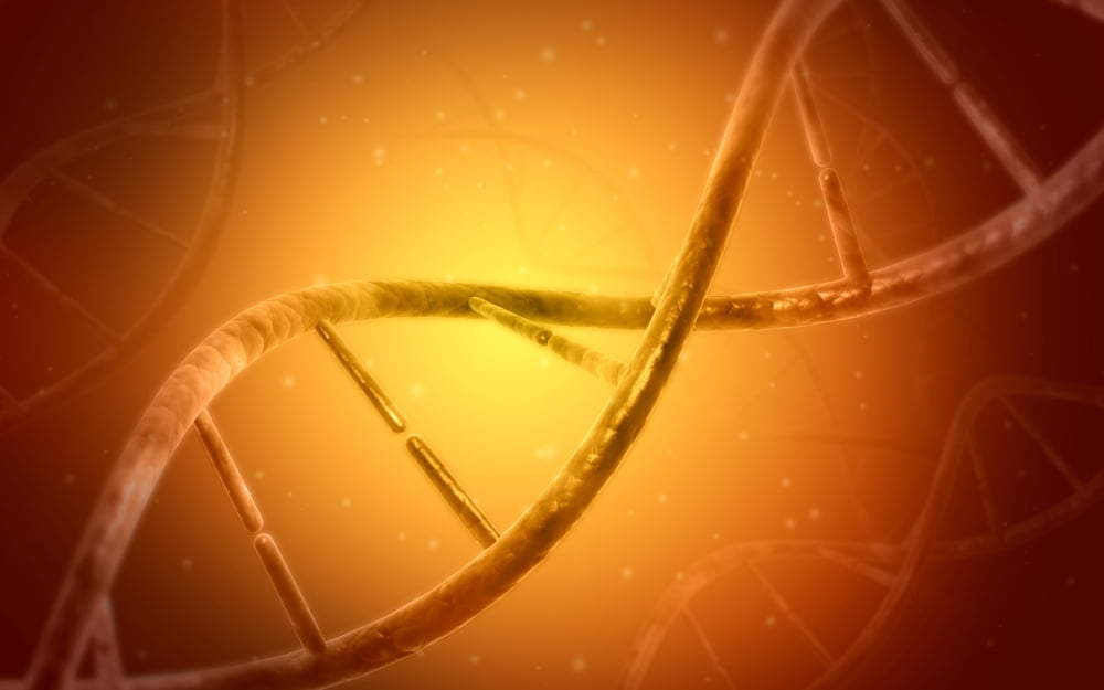 Conceptual image of DNA Canvas Art - Stocktrek Images (18 x 12)