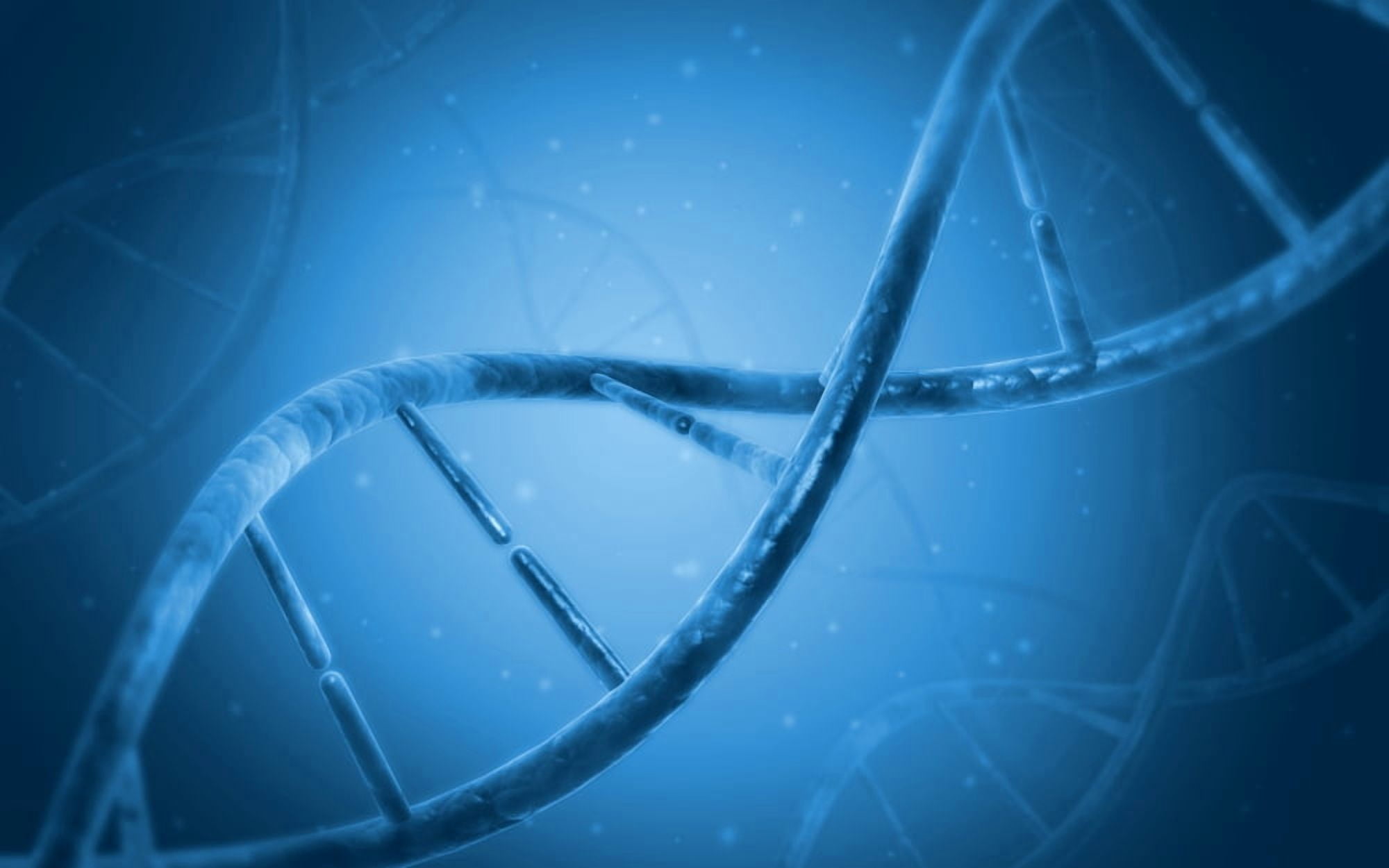 Conceptual image of DNA Canvas Art - Stocktrek Images (18 x 12)