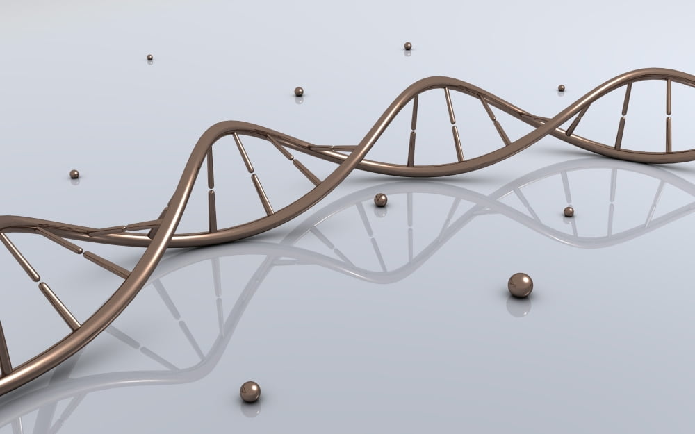 Conceptual image of DNA Canvas Art - Stocktrek Images (36 x 23)
