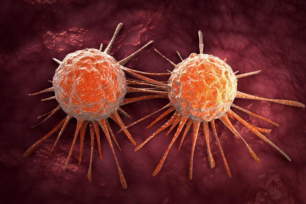 Conceptual image of cancer virus Canvas Art - Stocktrek Images (18 x 12)