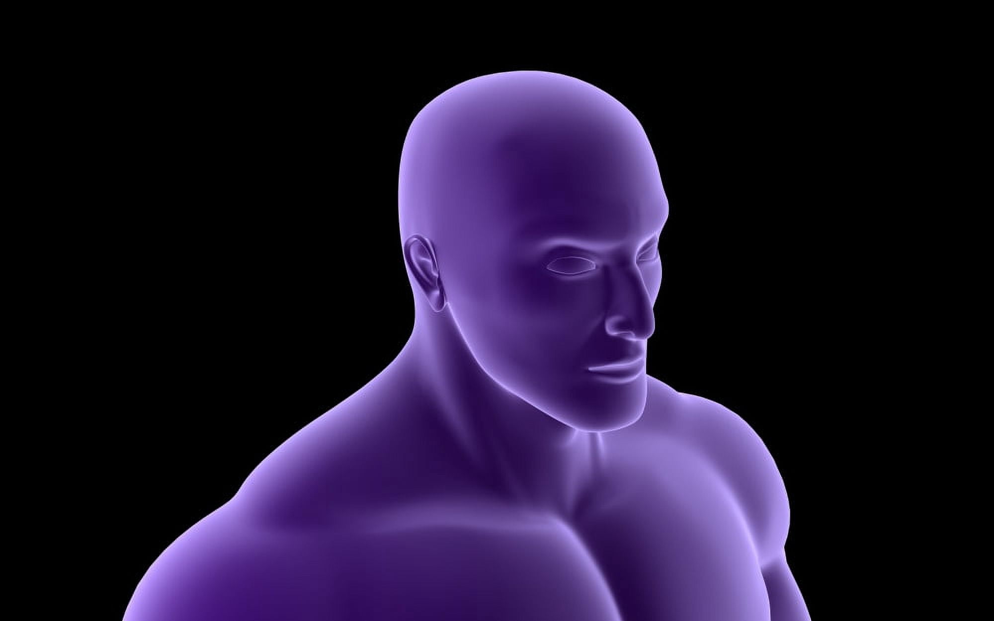Conceptual image of human upper body Canvas Art - Stocktrek Images (36 x 23)