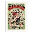 thumbnail image 1 of Concert Ambassadors - Vintage Art Nouveau Poster by Jules Chéret c.1881 - Fine Art Rolled Canvas Print 27in x 40in, 1 of 4