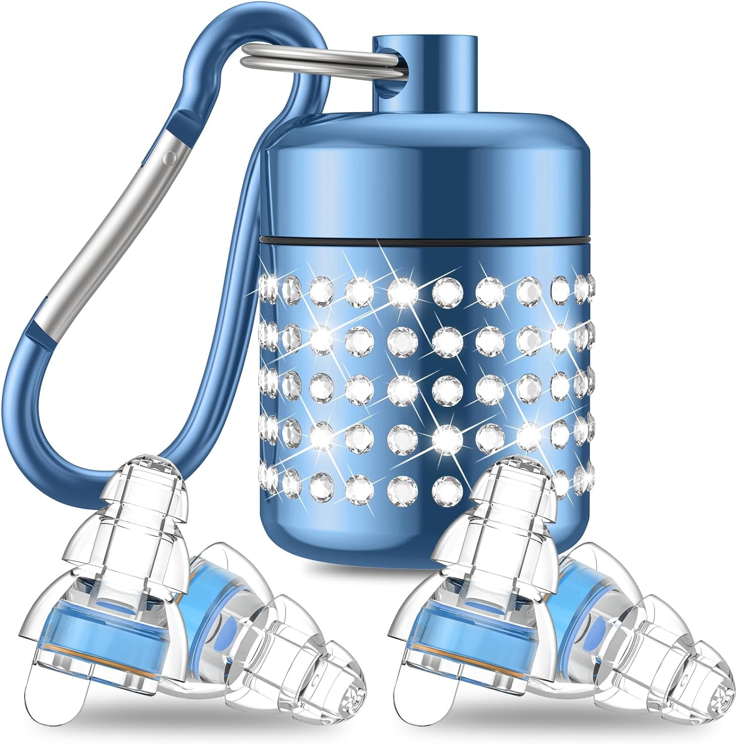 Sonew Ear Plugs Noise Reduction, High Fidelity 27dB Anti-Noise Earplugs Concert Music Festival (Ear Plugs +Box) (Black