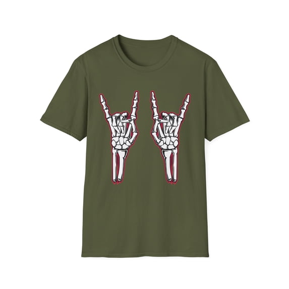Concert Rock Rocker Star Hands Graphic Men Women Apparel