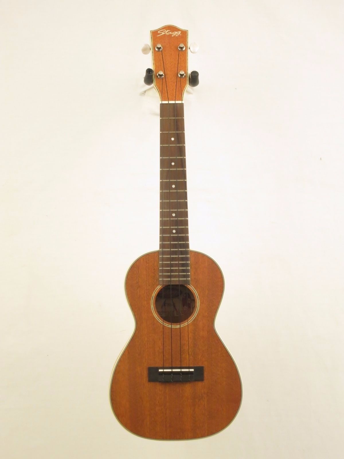 Concert Size "AA" Grade Solid Mahoany Satin Finish Ukulele -Stagg Model UC80S