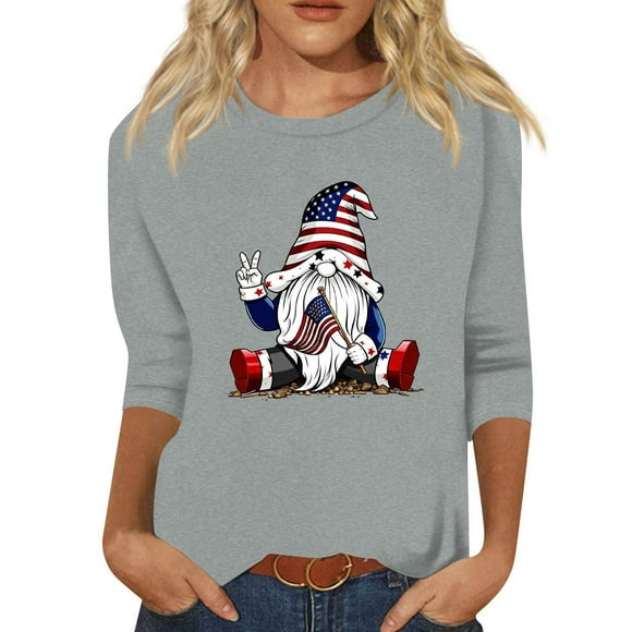 ​Concert Tops For Women, ​Lightweight Beach Vacation Abstract Print Top ​Machine-Washable Oversized Concert Tee Women ​10-Color Y2K Inspired Summer Celebration ​Plus Size Grey