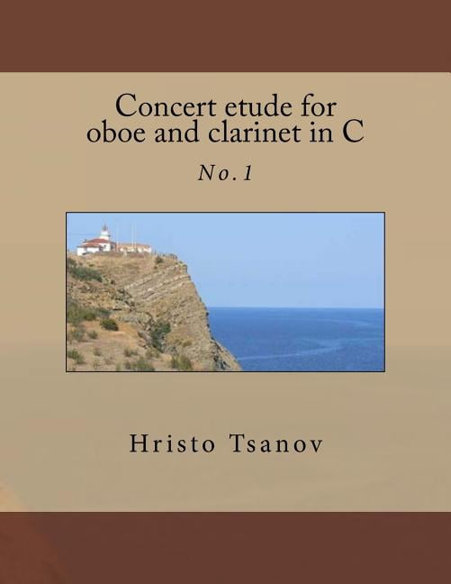 Concert etude for oboe and clarinet in C No.1: from the music cycle " PLAY OF THE THOUGHT ", (Paperback)