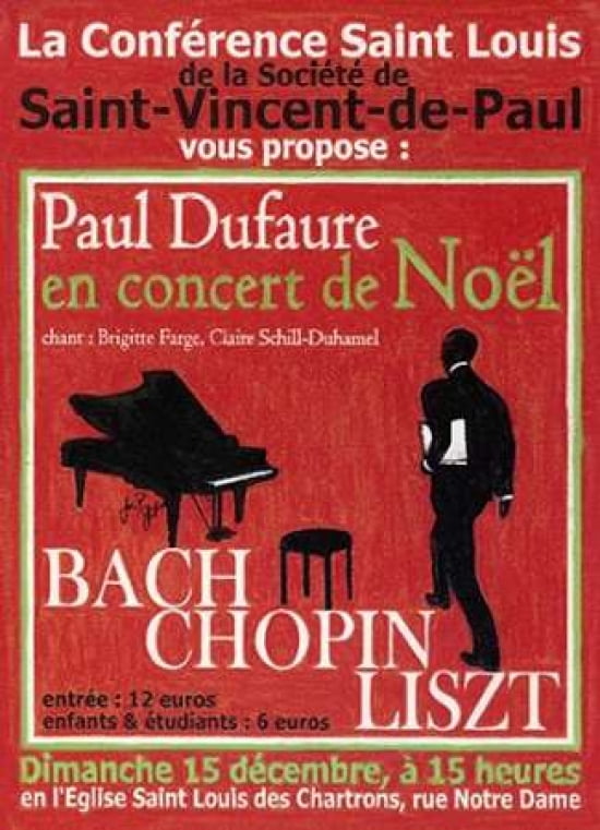 Concert the No?´l Canvas Art - Jean Pierre Got (18 x 24)