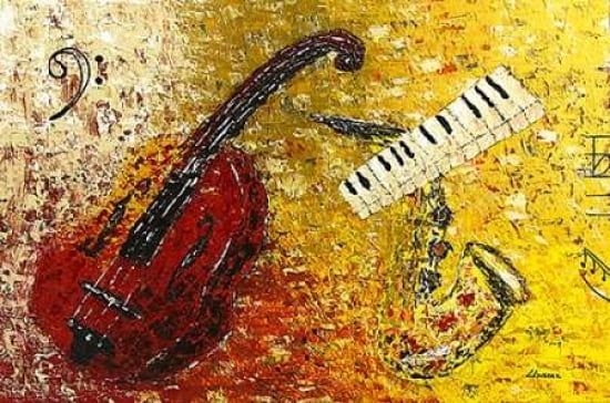 Concertino Canvas Art - Carmen Guedez (12 x 18)