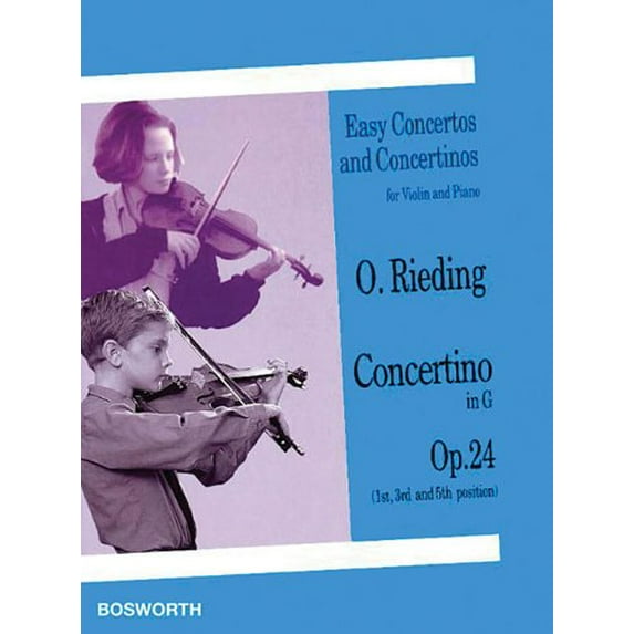 Pre-Owned Concertino in G, Op. 24: Easy Concertos and Concertinos Series for Violin and Piano, 9781844497287, 1844497283, Paperback,