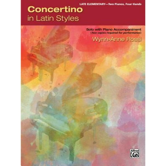Pre-Owned Concertino in Latin Styles : Solo with Piano Accompaniment (Paperback) 9781470638115