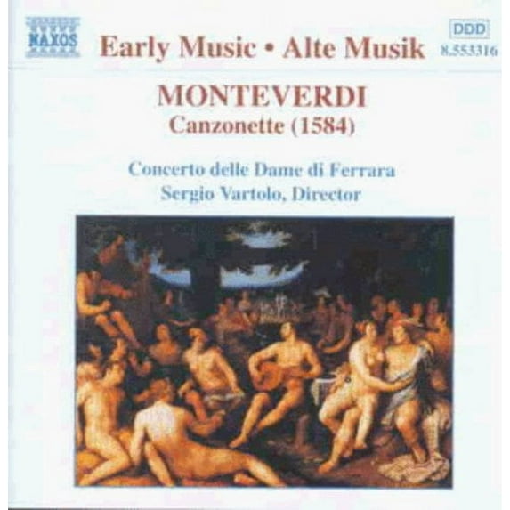 Concerto Delle Dame Di Ferrara - Canzonette / Concerto Delle Dame Di Ferrara - Music & Performance - CD