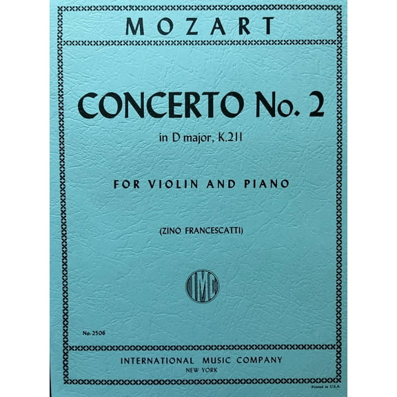 Concerto No. 3 in B flat major for clarinet and piano (Drucker) (IMC # 2287)