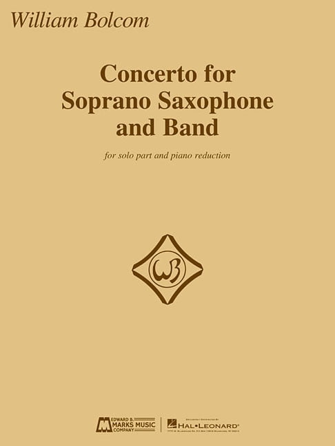 Concerto for Soprano Saxophone and Band: Solo Part and Piano Reduction, (Paperback)