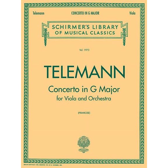 Concerto in G: Schirmer Library of Classics Volume 1973 (Paperback)