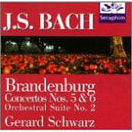 Bach: Brandenburg Concertos Nos. 5 & 6 (CD) by Los Angeles Chamber Orchestra, Gerard Schwarz (conductor)