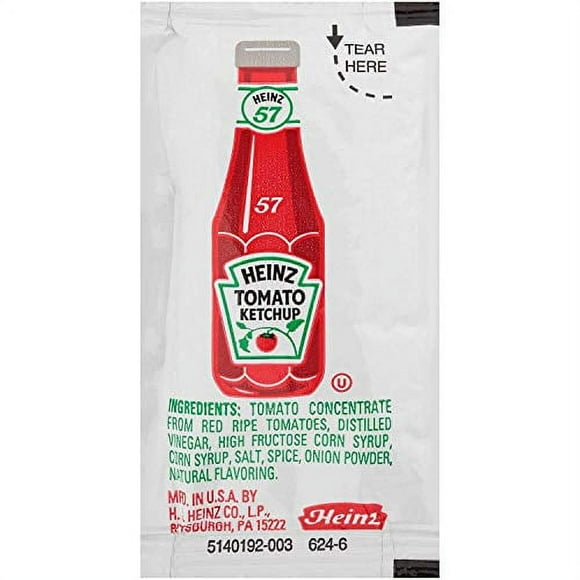 Concession Essentials Choice Ketchup, Packets, 7 Gm, 100/Case. (CEKetchupPacks-100CT)