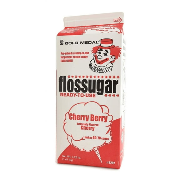 Concession Essentials Cherry Berry, 1 Carton-3.25 Pound Carton- Cherry