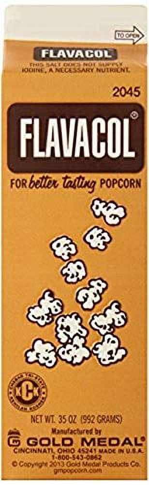 Concession Essentials Flavacol Popcorn .. Season Salt, 1ct-35oz Carton