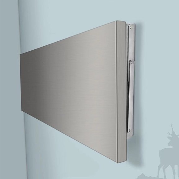 Concession Shelf Stainless Food Shelf Stand 71X12 Inches Folding Wall Shelf for Concession Window Utility Room Kitchen Restaurant Bar
