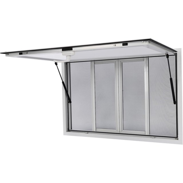 Concession Window, 45 x 30IN Concession Stand Truck Food Serving Window ...