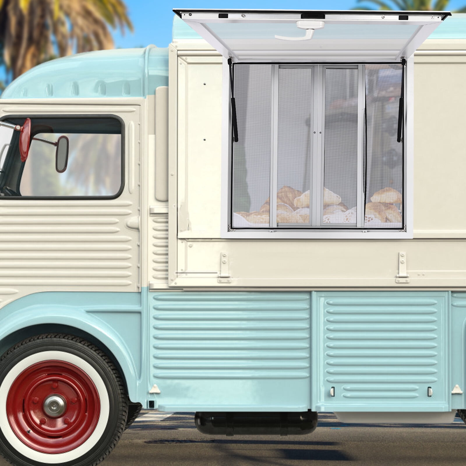 Concession Window for Food Trucks, Food Truck Service Window, Food ...