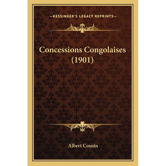 Concessions Congolaises (1901)