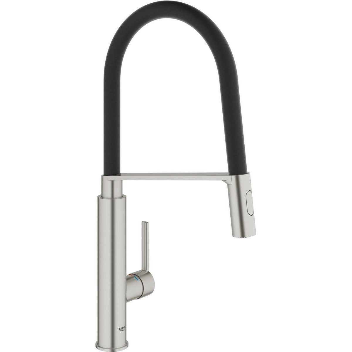 Stainless Steel Modern Kitchen Faucet with Pull-out Spray