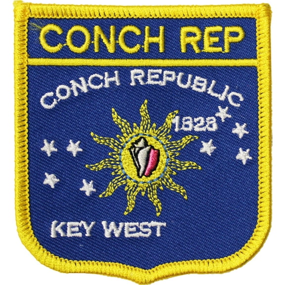 Conch Republic (Key West) Shield Patch