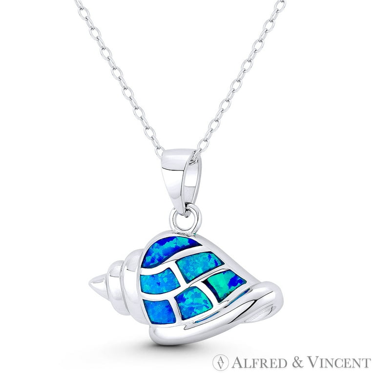 Opal Conch Shell Pendant Opal Conch Shell Pendant