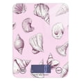 thumbnail image 1 of Conch Shells Pattern Food Scale Digital Kitchen Scale Waterproof Grams Ounces lbs for For Baking and Cooking, 1 of 7