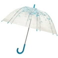 thumbnail image 1 of Conch Umbrellas 1260YH Blue Trim Clear Umbrella, Blue, 1 of 3