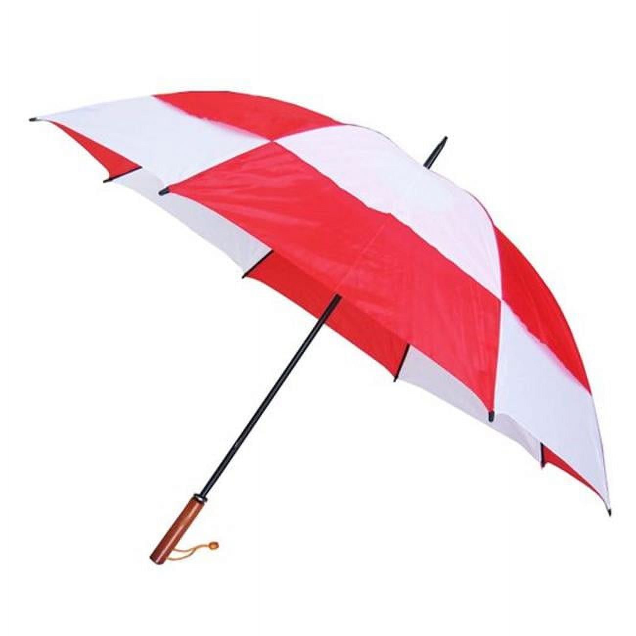 Conch Umbrellas 7862Red 60 inch Jumbo Golf Double Canopy Windproof Umbrella