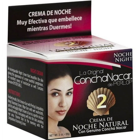 Concha Nacar De Perlop Night Cream 2 oz (Pack of 3)